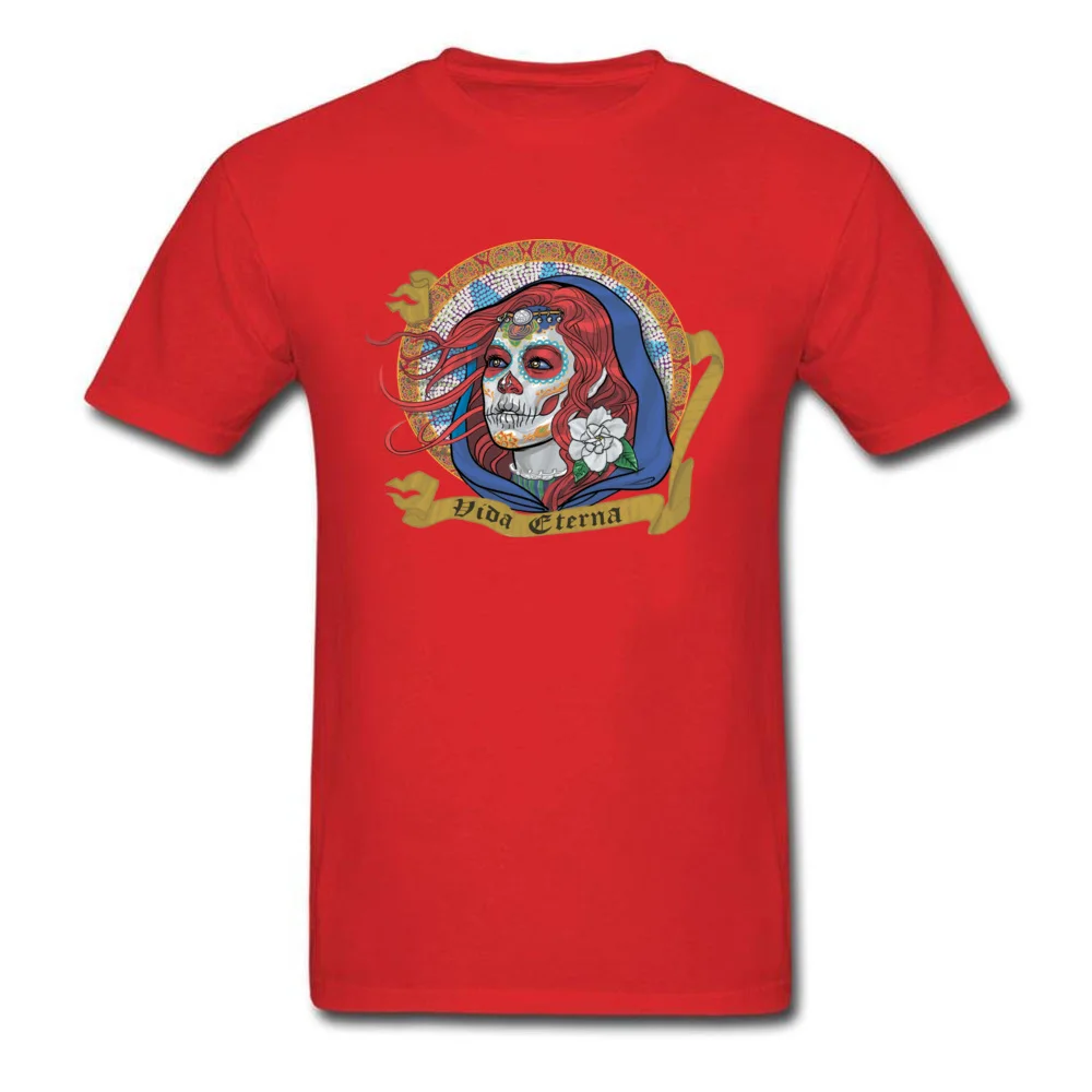 Red Catrina Day of the Dead_red