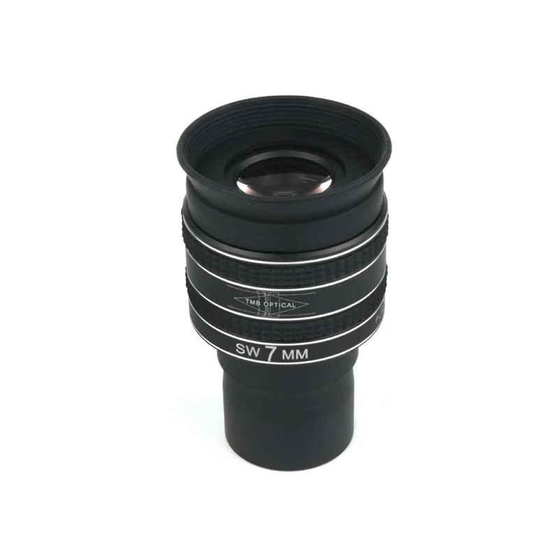 

7mm Telescope Planetary Eyepiece Lens for Astronomy Reflector Refractor 1.25" Interface 58 Degree Wide-Angle View
