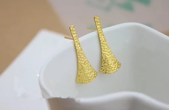 

6pcs ( 3pair) 27x11mm Gold Plated Ear Hooks Earring Wires for Handmade Women Fashion Jewelry Earrings (T2-50)
