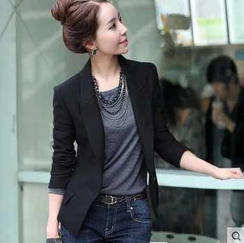 

CEODDOGG New Fashion Jaqueta Single Button Women Suit Jacket red/bule/Black Blaser Female Plus Size suit Femme LR417