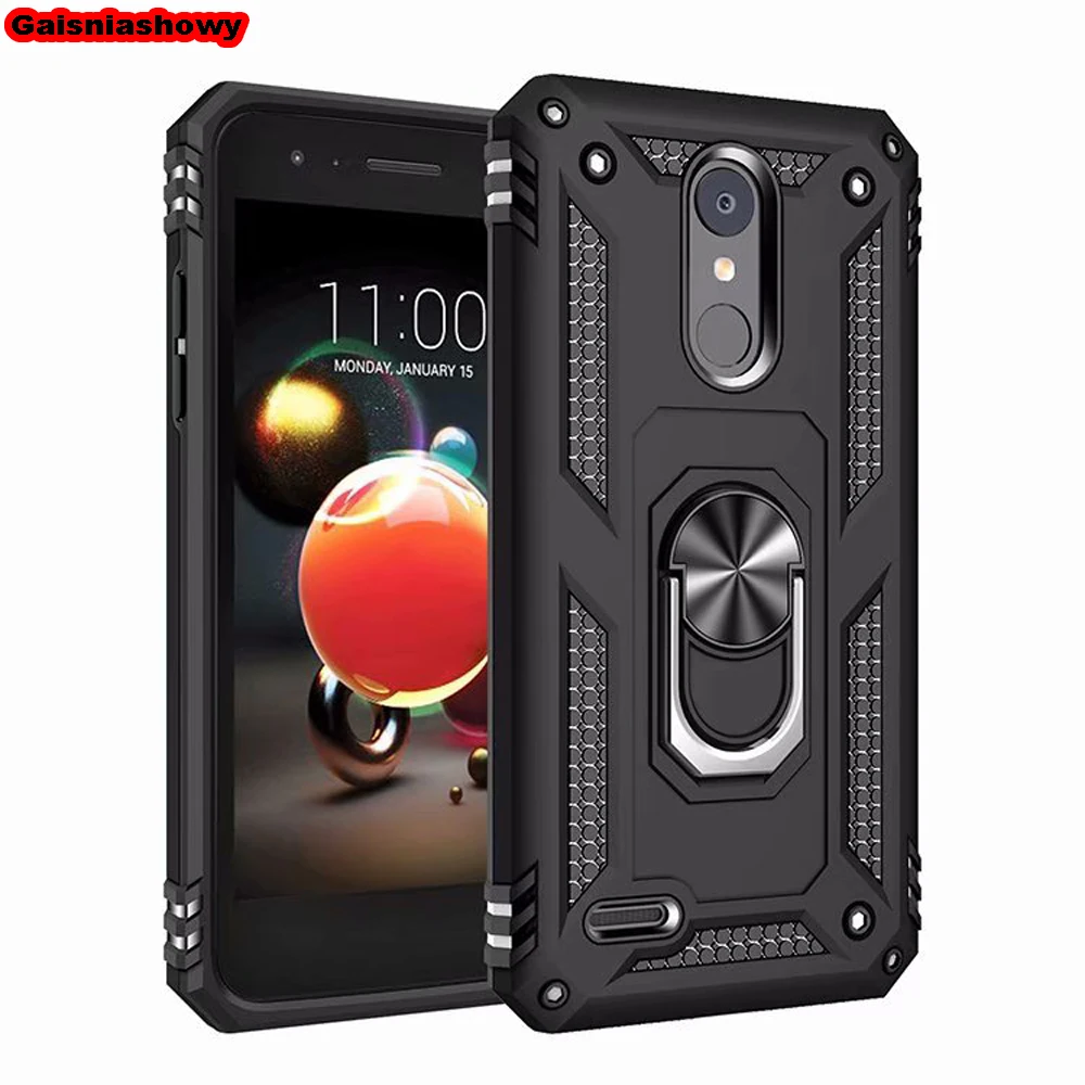 

Shockproof Case For LG Aristo 2 3 Plus Zone 4 Tribute Dynasty Fortune 2 Risio 3 LTE K8 2018 Military Industry Silicon Case Cover