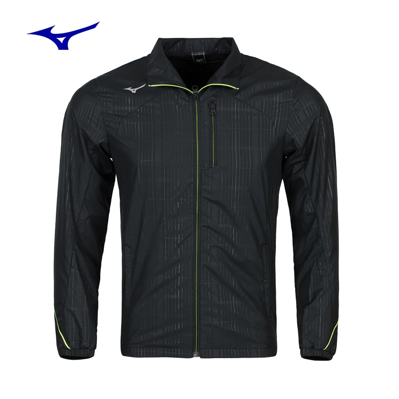 MIZUNO windproof woven shirt cardigan coat sweater for men