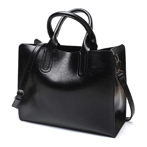 ALCEVR модные сумки с верхней ручкой для женщин сумка через плечо из искусственной кожи роскошная сумка женская сумка-тоут для багажника дизайнерская сумка через плечо - Цвет: black