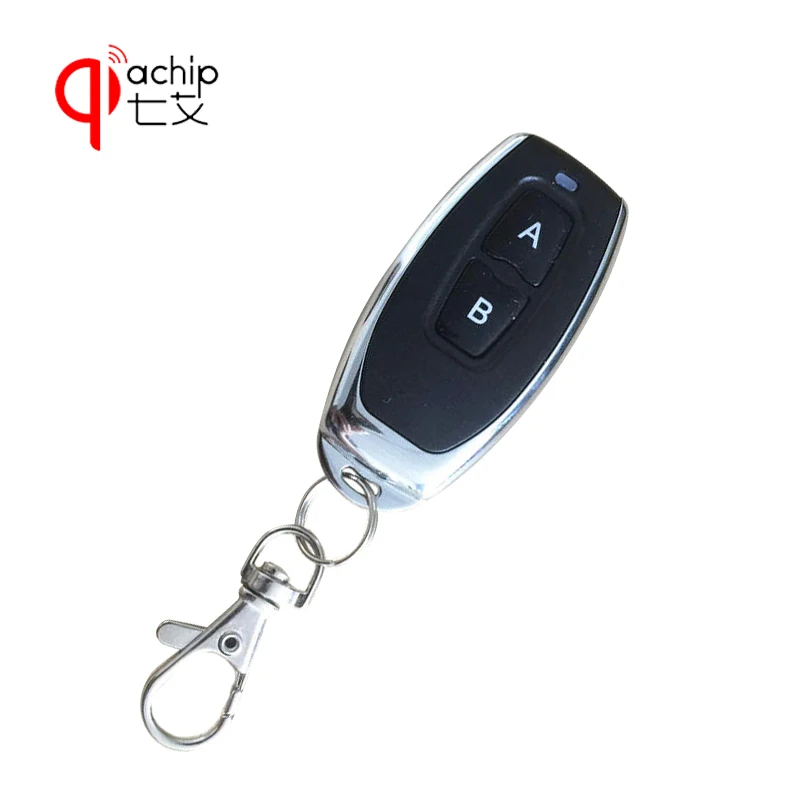 

433.92MHz 2 Button RF Remote Control Learning code 1527 EV1527 For Gate garage door controller Alarm 433mhz Receiver