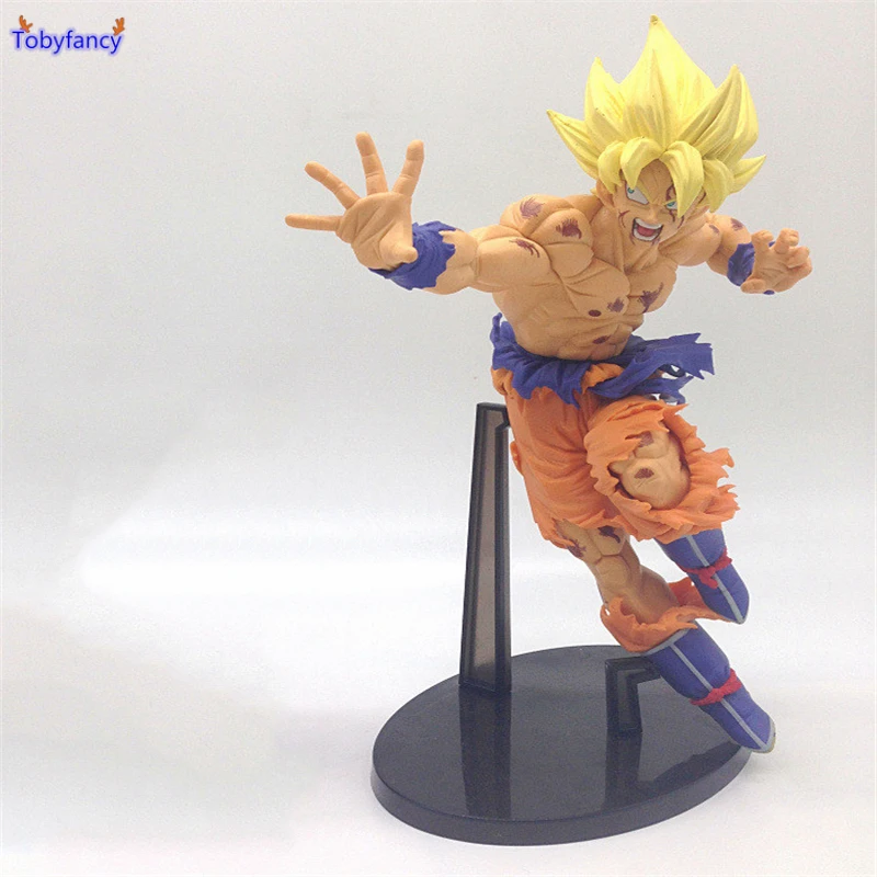 Tobyfancy Dragon Ball Z Фигурки Гоку dxf Аниме Драконий жемчуг: рисунок pvc 210 мм esferas del дракон