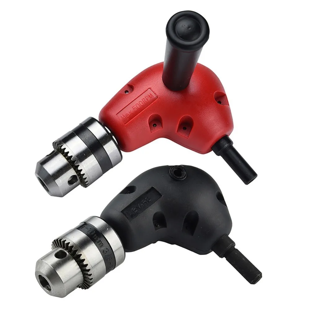 Buy Professional Adjustable 0.8 10mm 90 Degree Right Angle Drill Attachment 3/8