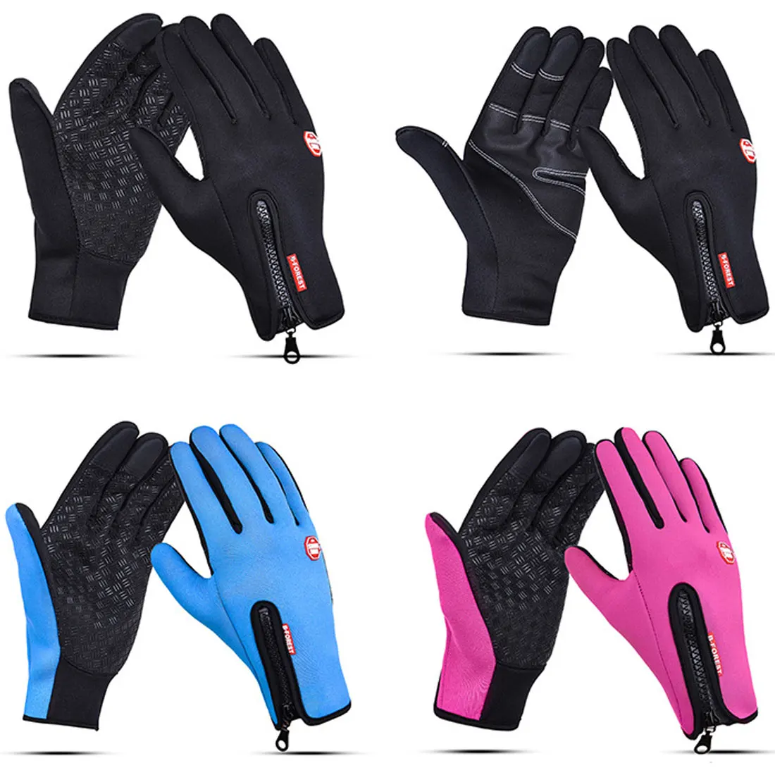 Outdoor Sports Gloves For Men Women Windstopper Hiking Bicycle Bike Gloves