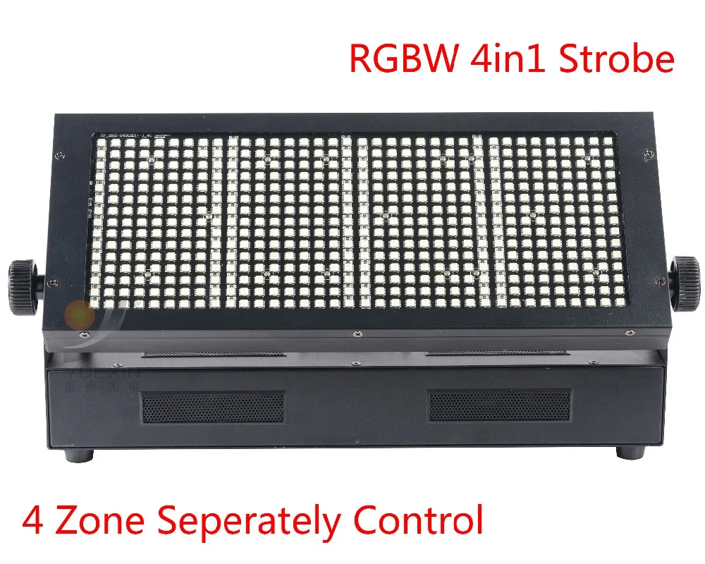 540 светодиодный 4 зоны светодиодный ступенчатый стробоскоп RGBW для dj флеш-Дискотека сценического оборудования