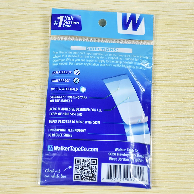 Free Shipping Top Quality Blue Ultra Hold Tape Hair Tape Adhesive Double Side Medical US Walker Tape For Lace Wigs Toupees