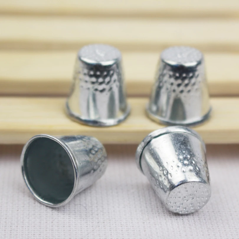 10 шт. металлическая швейная Защитная пленка для пальцев Thimbles штифтовая игла