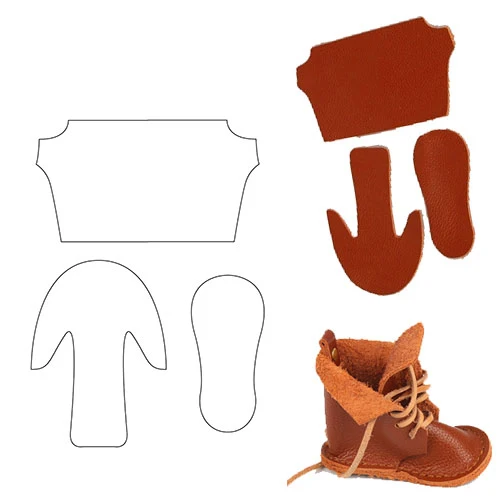 

DIY leather wallet Die cut knife mould hand punch tool set