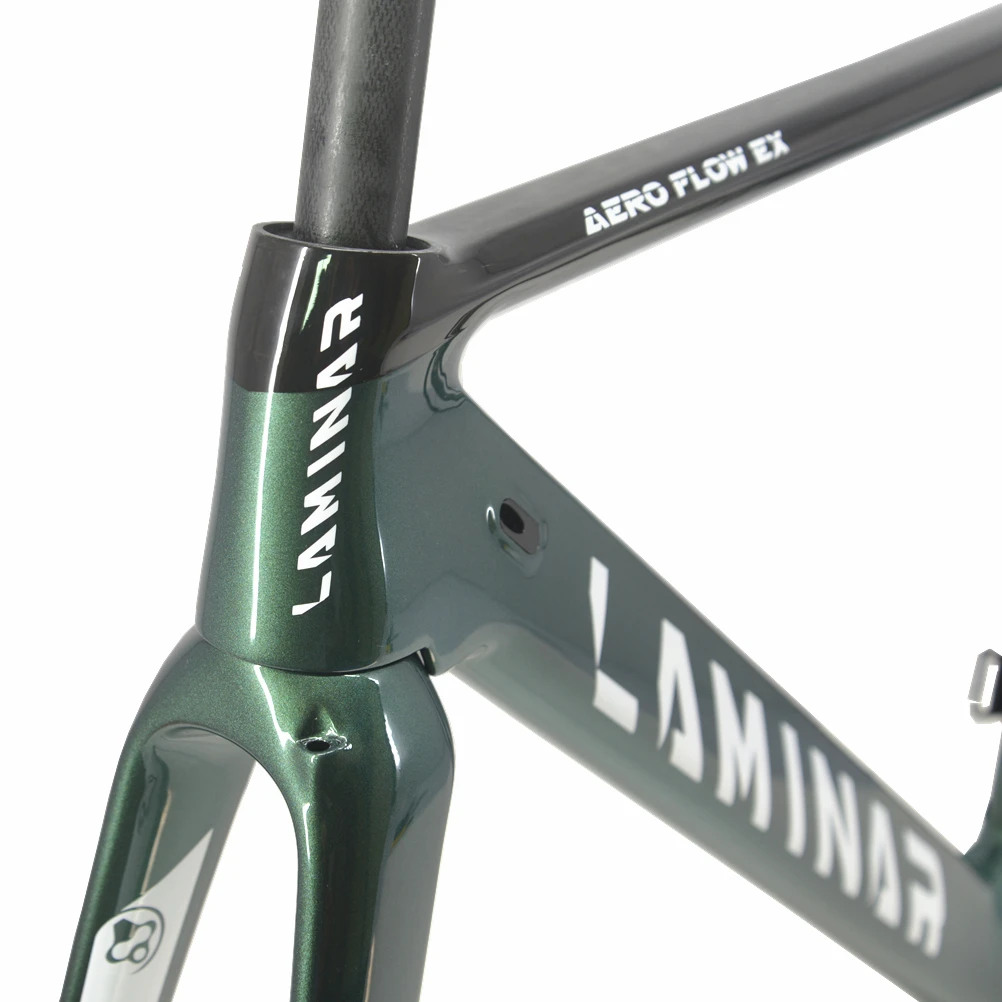 Clearance LAMINAR AERO FLOW High rigidity Carbon fiber Disc brake ROAD Frame UCI Authentication 4