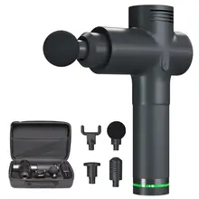 2400 мАч перкуссионный массажер пистолет Электрический вибрирующий массажер для мышц пистолет Профессиональный массажер для тела Релакс инструмент для мышц