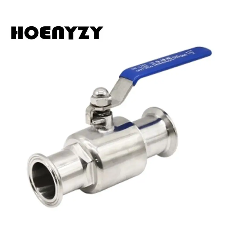 

3/4" 19mm 1" 25mm 32mm 304 Stainless Steel Sanitary Ball Valve 2-Way 1.5" Tri Clamp Ferrule Type For Food Homebrew Diary Product