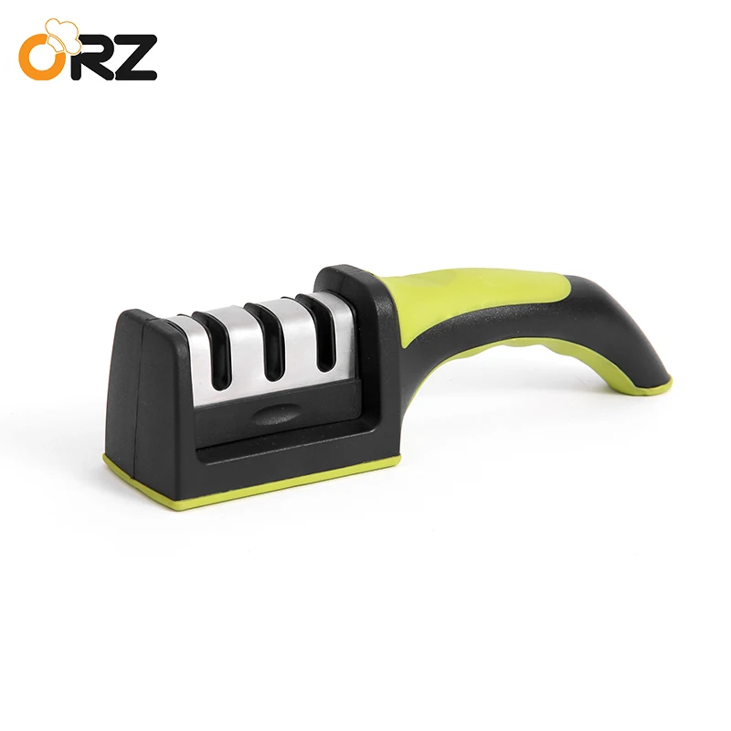ORZ Kitchen Knife Sharpeners Professional Ceramic Tungsten Steel