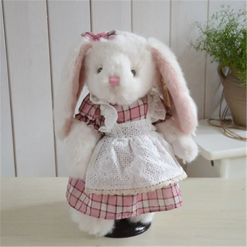 Lovely Bunny Rabbit Plush Toys Soft Sleeping Comfort Peluche Dolls Gift for Baby Kids Lovers High Quality 35cm  (20)