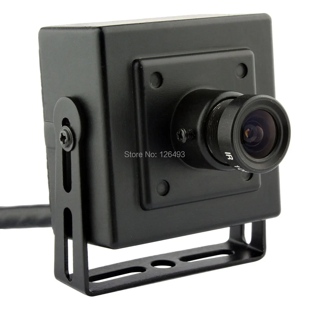 720 P HD ONVIF P2P H.264 DC12V мини IP-камера 1mp с аудио