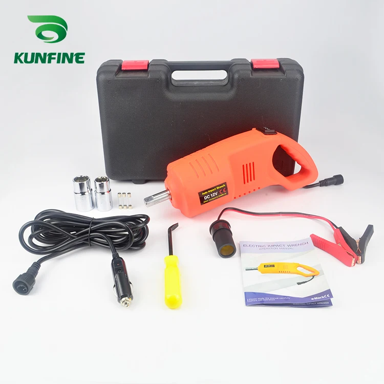 KUNFINE электрический ключ ударная головка DC12V Макс. крутящий момент 480N. м ручная