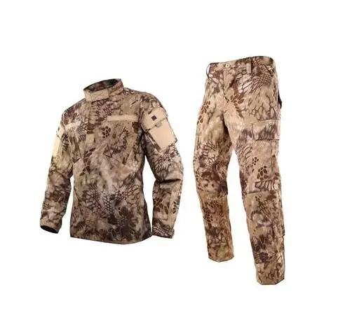 Highlander США Военные униформы «BDU»/Kryptek тактические униформы «BDU»(куртка и брюки) армейские военные тактические брюки карго униформа - Цвет: Highlander