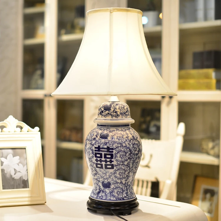 traditional table lamps porcelain
