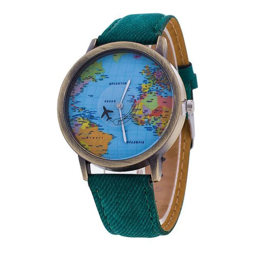

XINIU Watch Men Women MIini World Map Design Analog Quartz Watches high quality relogios masculino best gift montre femme#5