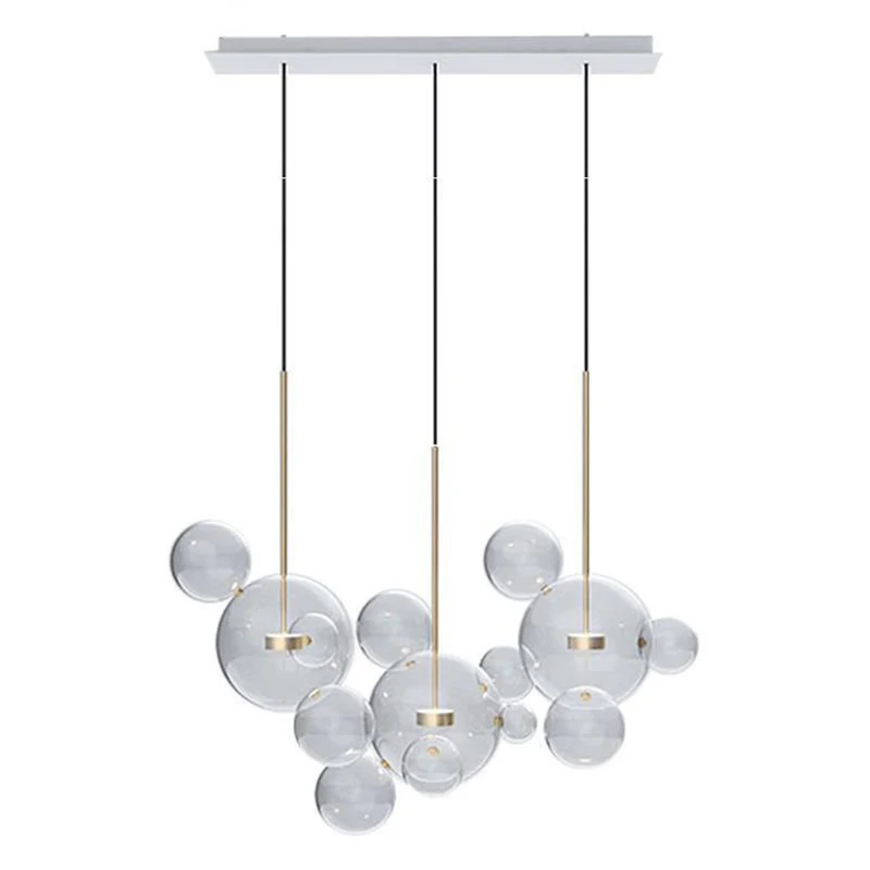 

LED Postmodern Nordic Iron Glass Bubbles Designer LED Lamp LED Light.Pendant Lights.Pendant Lamp.Pendant light For Dinning Room