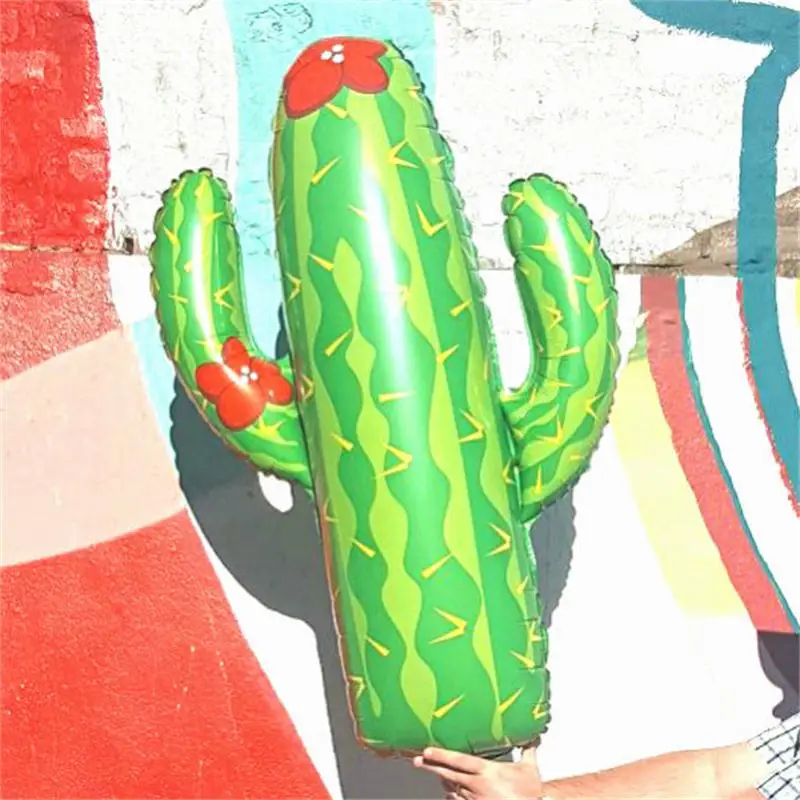

1pcs/lot Large Green Plants Cactus Flamingo pineapple fruit Balloons Baby Shower Birthday Luna Summer Party Decor Supplies Toy