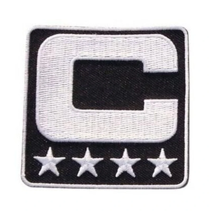 

2017 Captain Sign C Patch Iron or Sewing On for Jersey Football Baseball Soccer Hockey Lacrosse Basketball Nameplate patch