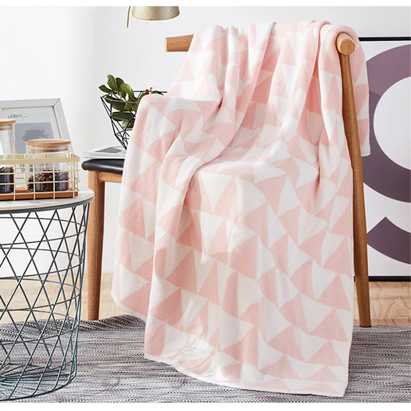 

Baby Blanket Knitted Newborn Swaddle Wrap Blankets Super Soft Toddler Infant Bedding Quilt For Bed Sofa Basket Stroller Blankets