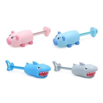 

Shark Pig Outdoor Beach Water Squirt Bathroom Bath Play Water Toys Summer Beach Swimming Pool Game Playing Water Toys Water Guns
