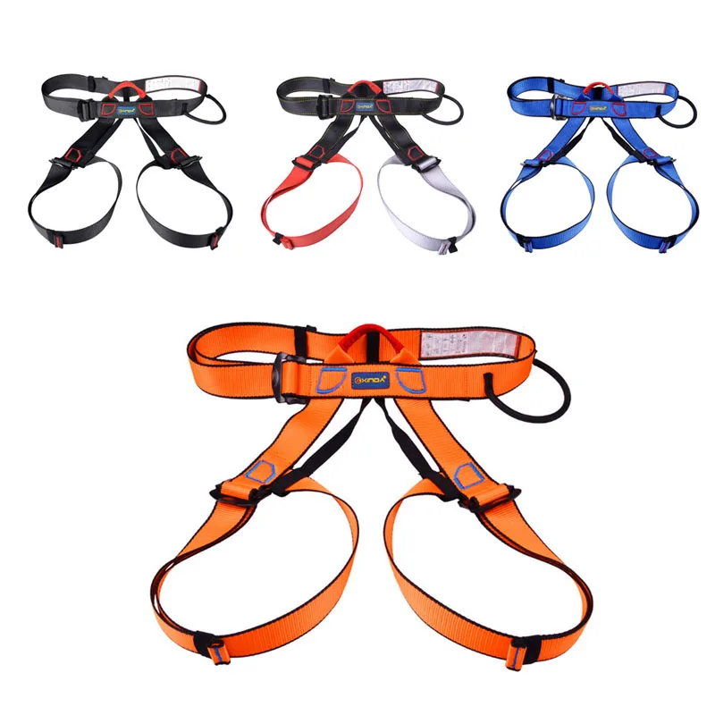 

Outdoor Rock Climbing Rappelling Tool Harness Seat Belts Sitting Safety With Bag