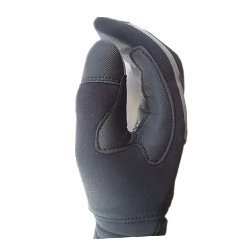 Ударопрочный Прочный прокол сопротивление Нескользящие и анти-резки уровень 3 перчатки(маленький, серый