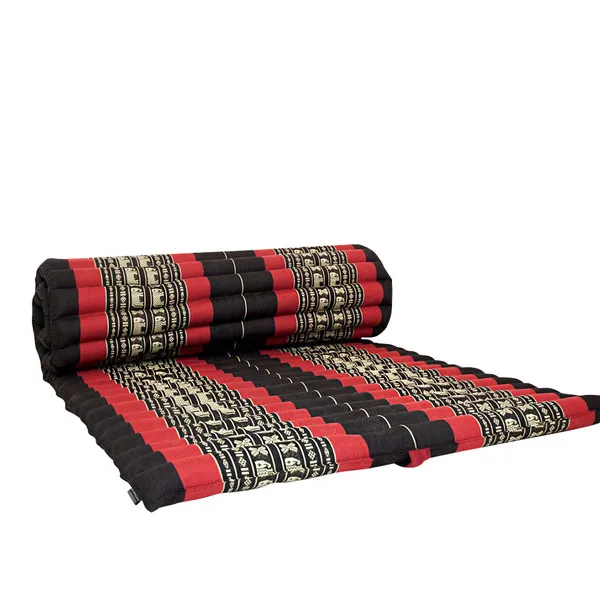 Modern Handmade Thai Mats 180x77x5cm can be rolling 100 Kapok Filling