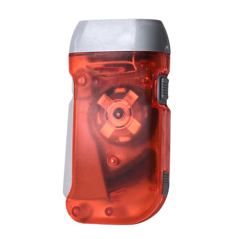 Sale New Wind up Hand Pressing Crank Emergency Camping LED Flashlight Torch Outdoor Bicycle Light Accessories Wholesale Hot Feb 23 6