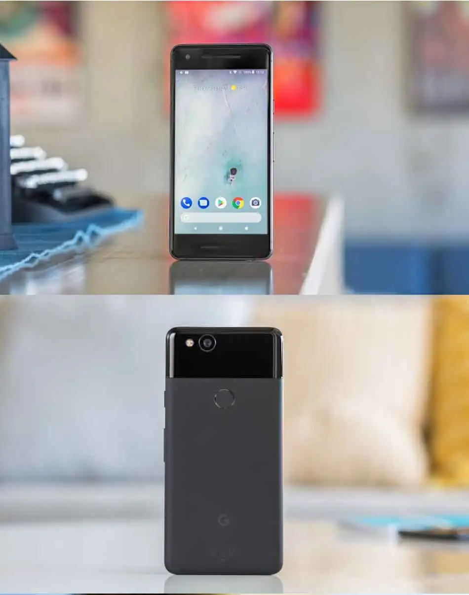 Совершенно новая версия ЕС Google Pixel 2 4G LTE мобильный телефон 5,0 "1920x1080 4 GB ram 64 GB/128 GB rom OctaCore Snapdragon 835 Android