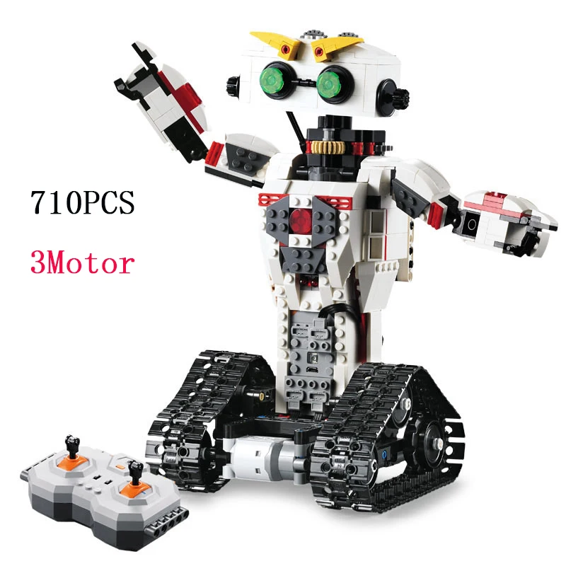 

KAZI technic lepins 51027 toy Telerobot Remote control Battle Robots Deformation toy Model kit Building Blocks Bricks DIY Toys