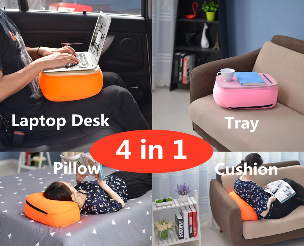 Portable Laptop Deskstand Car Seat Cushion Teafilestorage Tray Nap Pillow 4In1 Notebook Stand For Padphonemac huismerk kopen in de aanbieding Portable Laptop Deskstand Car Seat Cushion Teafilestorage Tray Nap Pillow 4In1 Notebook Stand For Padphonemac huismerk kopen in de aanbieding
