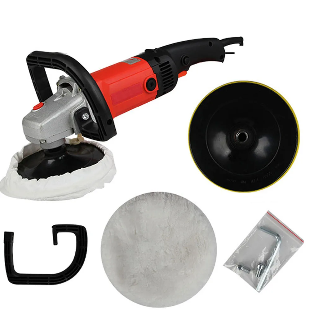 Car Polisher 1280w Variable Speed Auto Polish Machine Sander 220v 180mm