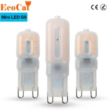 ECO CAT G9 led 220V 14LEDs 22LEDs 32LEDs LED G9 Lamp Led bulb SMD 2835 LED G9 light Replace 20W/40W/60W halogen lamp light