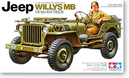 1/35 американский силовой джип WILLYS MB 35219