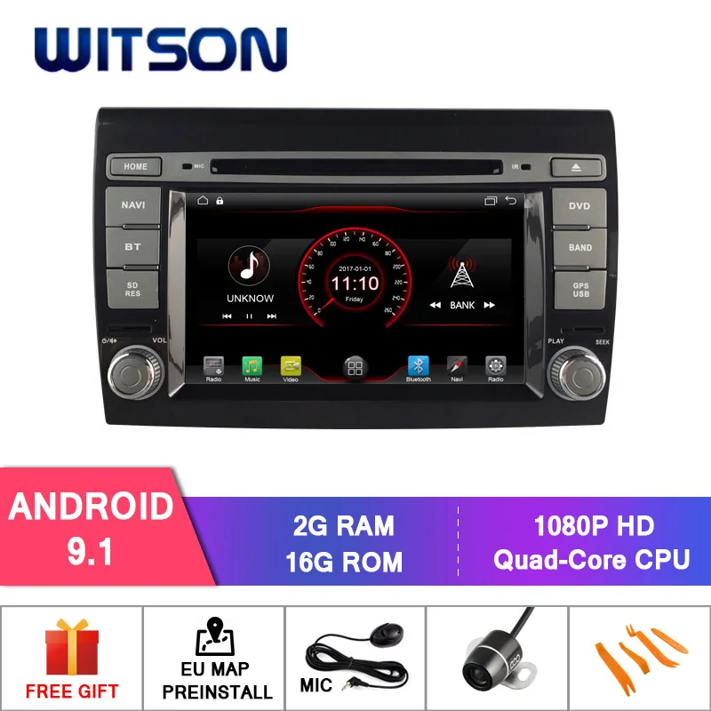 Sale WITSON Android 9.1 car dvd player For FIAT BRAVO Built-in OBD Function Mirror Link for Android Mobile+iPhone 0 Sale WITSON Android 9.1 car dvd player For FIAT BRAVO Built-in OBD Function Mirror Link for Android Mobile+iPhone 0