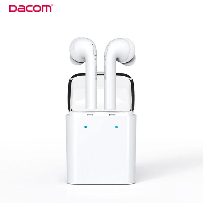 

100% Original Dacom7 Wireless Bluetooth4.1 Earphone Handsfree with Charge Station Wireless Sports for Iphone Airpods 7/7 Plus
