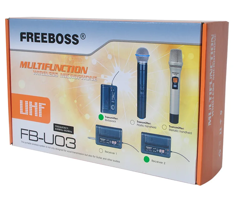 FB-U03-2 18 Wireless Microphones