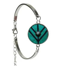 Браслет викингов щит лагерты браслет кожаная цепочка мужские ювелирные изделия Cothic браслеты амулет Человек лучшие друзья подарок браслет