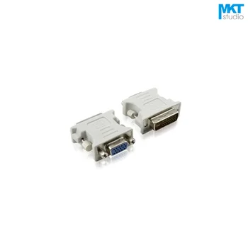 10Pcs DVI(24+5) Male to 15 Pins D-Sub DB15 VGA Female Connector Adapter Extender Plug, Display Port VGA to DVI
10Pcs DVI(24+5) Male to 15 Pins D-Sub DB15 VGA Female Connector Adapter Extender Plug, Display Port VGA to DVI