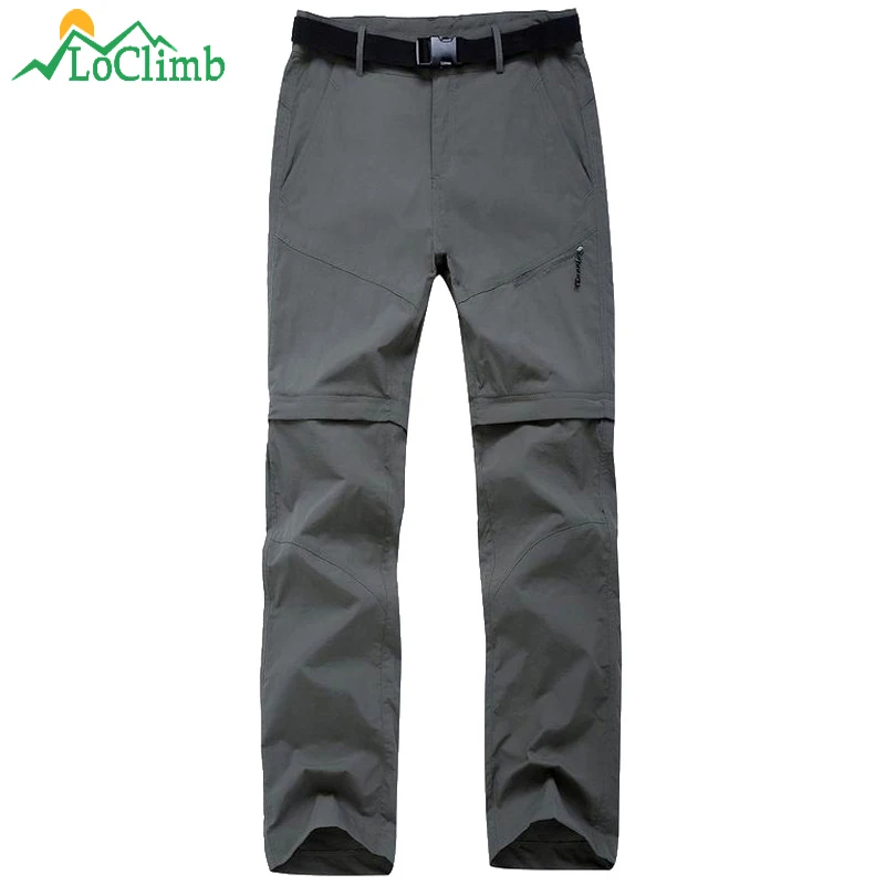 Loclimb extraíble de senderismo Pantalones mujer 2018 verano deportes al aire libre pantalones de secado rápido camping trekking treval, AW033 Loclimb extraíble de senderismo Pantalones mujer 2018 verano deportes al aire libre pantalones de secado rápido camping trekking treval, AW033