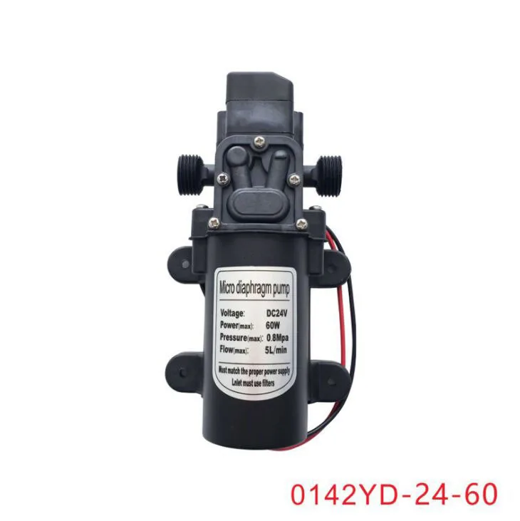 

Automatic pressure control DC 24v 60W 5L/min mini electric water pump electric sprayer pump 24 volt dc water pump