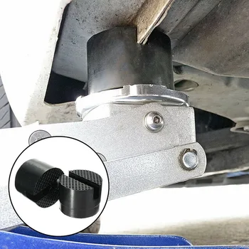 

2 Pcs Universal Car Slotted Frame Rail Floor Jack Rubber Pad Adapter Protector F-Best
