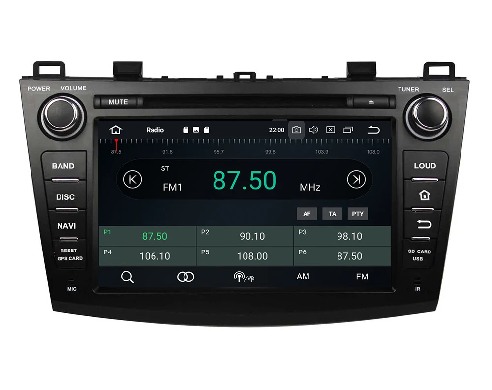 Top Octa core 4G+32G Android 8.0 Car DVD GPS For Mazda 3 2009 2010 2011 2012 Car Radio Multimedia player Head unit WIFI 4G+CANBUS 3