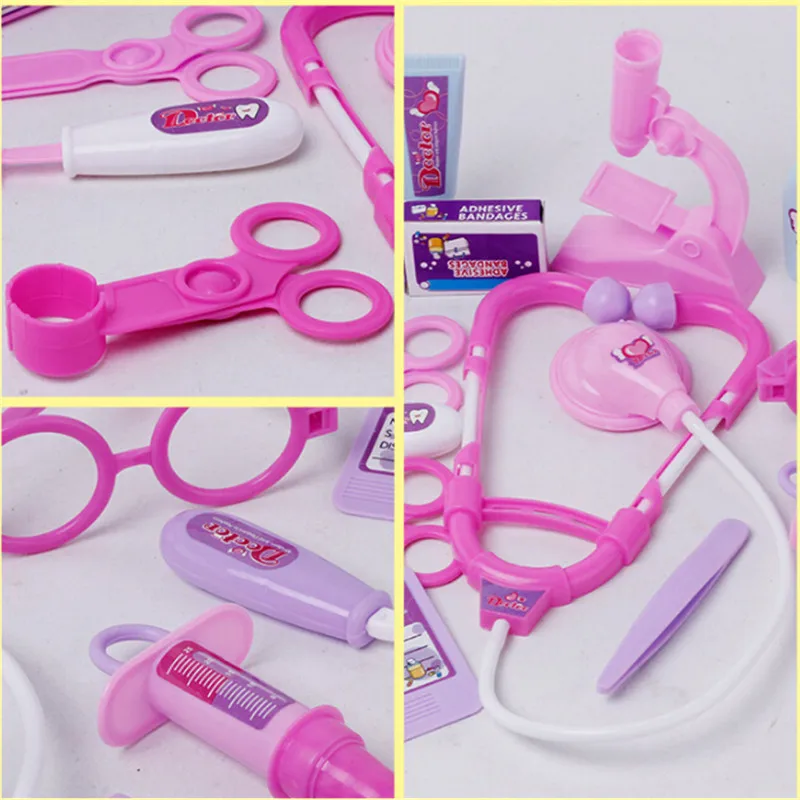 14Pcs-set-Doctor-Toys-Kids-Child-ABS-Plastic-cute-Role-Play-Pretended-Doctor-Nurse-Medical-Carry (2)